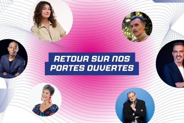 Portes ouvertes du CMIS avec Isabelle Morini-Bosc, Charly Nestor, Anaïs Person et plusieurs invités, émission radio en direct et streaming Twitch.
