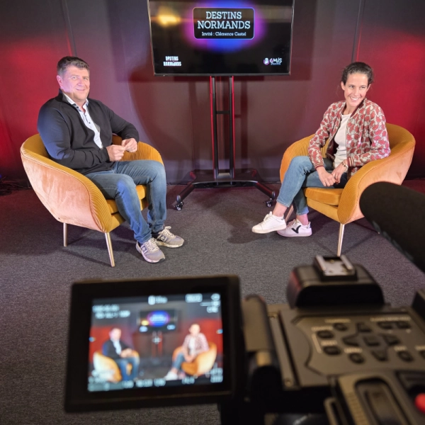Tournage Podcast Destins Normands